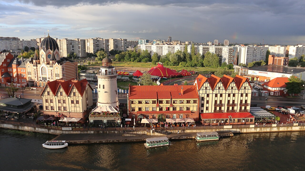 Photo of a fishery village in Kaliningrad