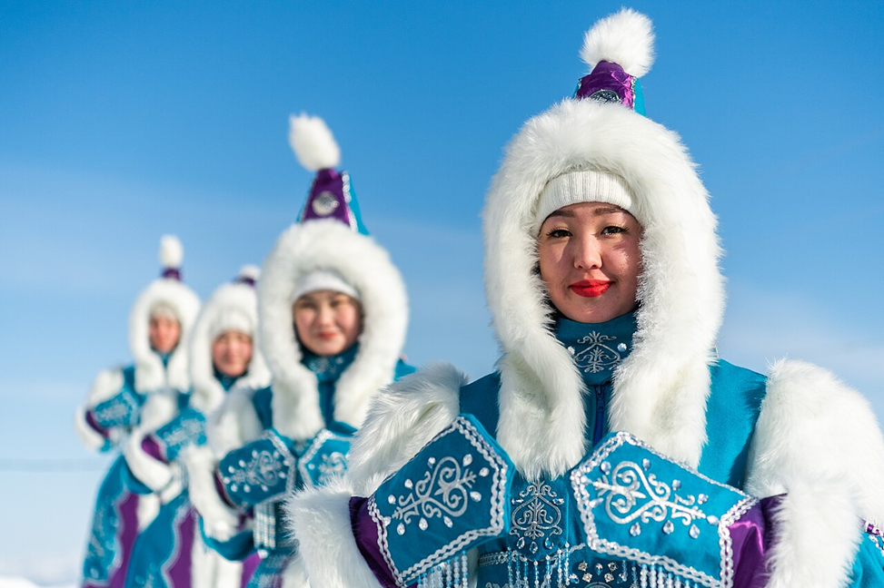 People from Oymyakon – they really dress for the weather.